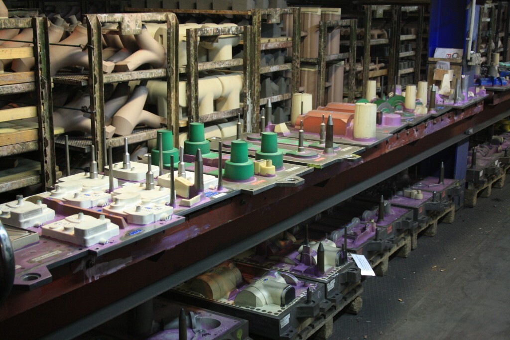 Modelleinrichtung-Sphäroguss–Maschinenformerei Modelle für kleine Maschinenformanlage bis 250 kg Stückgewicht.