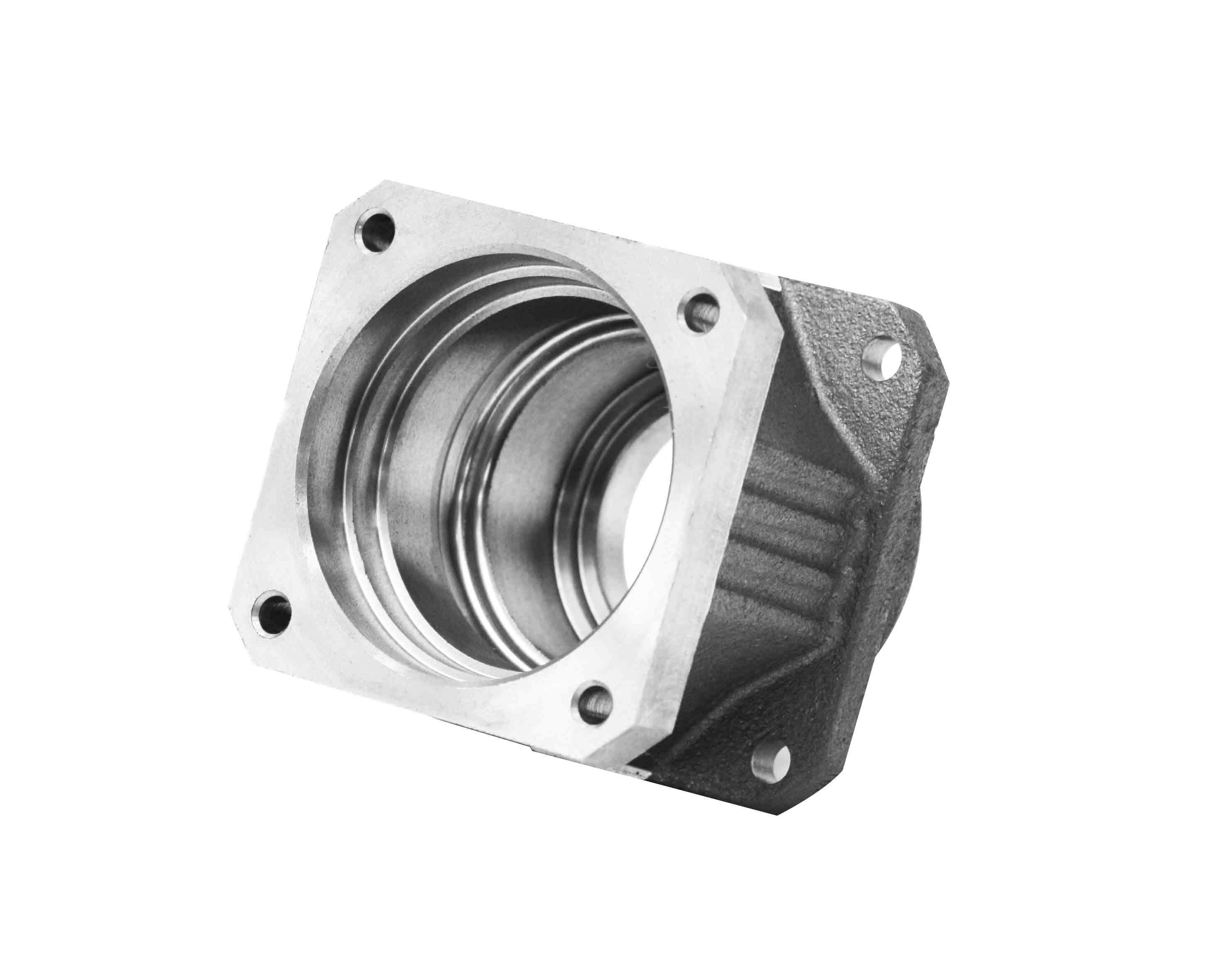 bearing housing made of spheroidal graphite cast iron iron castings made of ductile iron ( EN-GJS-600-3 or EN-GJS-700-2) for powertrain technology are often machined with low tolerances in seatings