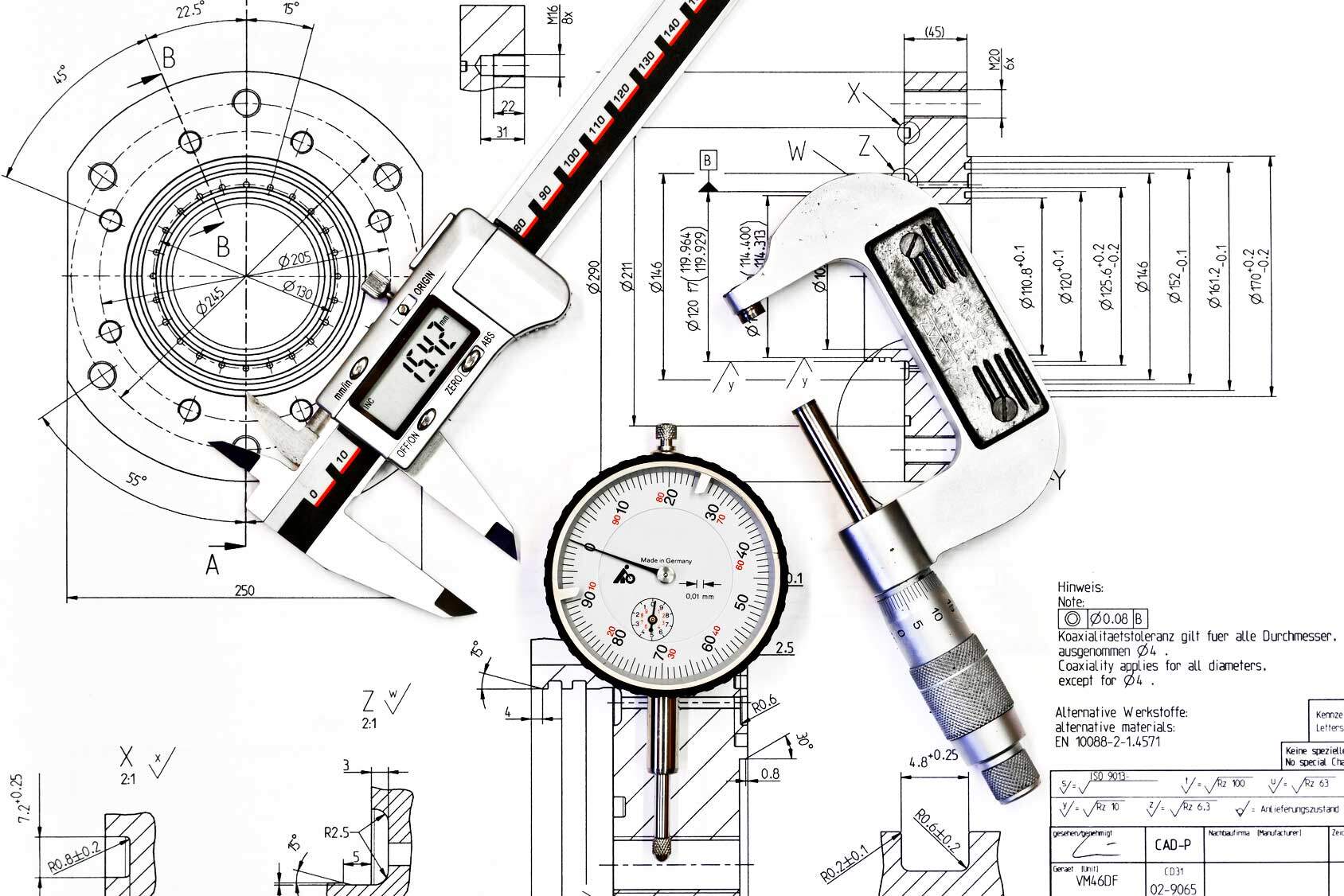 measuring-control-ductile iron in control dept. and quality assurance measurement equipment are controlled per control plan for their usability to produce high-qualified iron castings made of lamellar iron, ductile iron, ausferritic cast iron, SiMo 5 1, EN-GJL-300, EN-GJS-600-3 and Ni-Resist.